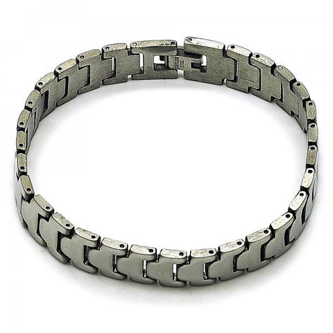 Pulsera Solida 03.114.0380.3.08 Acero Inoxidable, Pulido, Acero