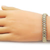 Pulsera Solida 03.213.0381.07 Oro Laminado, Mate, Dorado