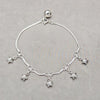 Pulsera Elegante 03.409.0121.08 Plata Rodinada, Diseño de Estrella, Pulido, Plateado