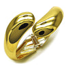 Aro Individual 07.215.0009.05 Oro Laminado, Diseño de Gota, Pulido, Dorado