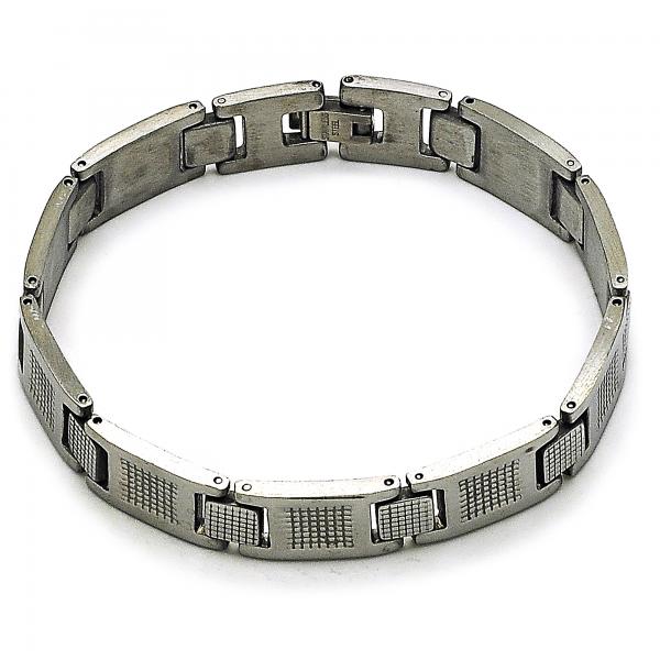 Pulsera Solida 03.114.0336.3.09 Acero Inoxidable, Pulido, Acero