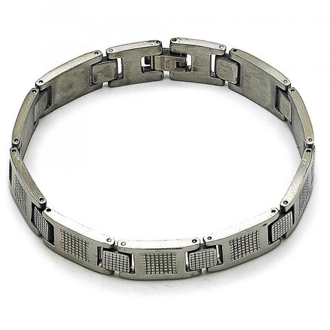 Pulsera Solida 03.114.0336.3.09 Acero Inoxidable, Pulido, Acero