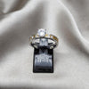 Anillo Elegante 01.63.0666.11 Acero Inoxidable, con Zirconia Cubica Blanca, Pulido, Acero