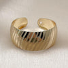 Aro Individual 07.432.0001 Oro Laminado, Pulido, Dorado