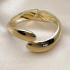 Aro Individual 07.215.0009.05 Oro Laminado, Diseño de Gota, Pulido, Dorado