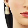 Arete Dormilona 02.163.0382 Oro Laminado, Pulido, Dorado