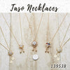 Kit Surtido de 12 Collares Taso de Oro Laminado al por mayor — SKU 139538