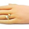 Anillo Elegante 01.341.0127 Oro Laminado, Pulido, Dorado