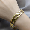 Pulsera Solida 03.63.22951.09 Acero Inoxidable, Pulido, Dorado
