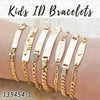Kit Surtido de 40 Pulseras ID Infantiles de Oro Laminado al por mayor — SKU 139454