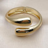 Aro Individual 07.215.0001.04 Oro Laminado, Diseño de Gota, Pulido, Dorado