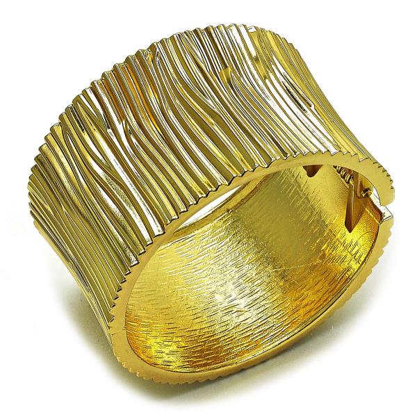 Aro Individual 07.215.0014.05 Oro Laminado, Diamantado, Dorado