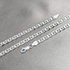 Pulsera Básica 04.420.0021.07 Plata Rodinada, Diseño de Mariner, Pulido, Plateado