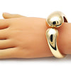 Aro Individual 07.215.0005.05 Oro Laminado, Diseño de Gota, Pulido, Dorado