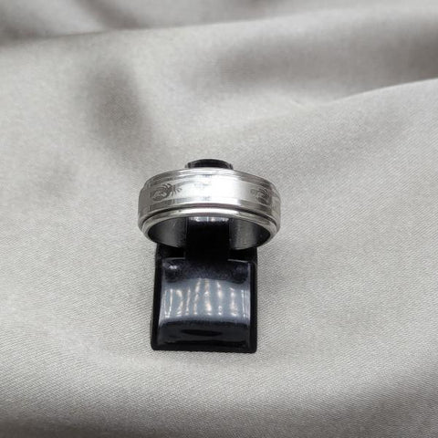 Anillo de Hombre 01.63.0720.08 Acero Inoxidable, Diseño de Duplo, Pulido, Acero