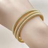 Aro Trio 07.282.0045 Oro Laminado, Diamantado, Dorado