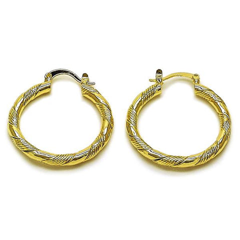 Argolla Mediana 02.170.0545.30 Oro Laminado, Diamantado, Dorado