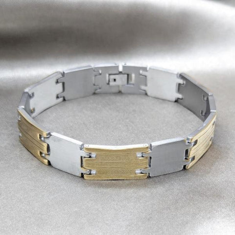 Pulsera Elegante 03.63.22910.09 Acero Inoxidable, Pulido, Dos Tonos