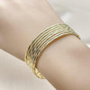 Aro Semanario 07.93.0002.04 Oro Laminado, Diamantado, Dorado