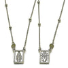 Collares con Dije 04.253.0033.26 Oro Laminado, Diseño de Medalla Milagrosa y Cruz, Diseño de Medalla Milagrosa, Pulido, Dorado