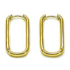 Argolla Huggie 02.195.0303.14 Oro Laminado, Pulido, Dorado