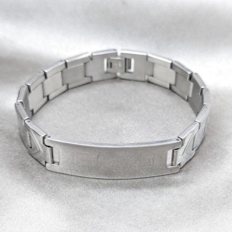 Pulsera Solida 03.63.22925.08 Acero Inoxidable, Pulido, Acero