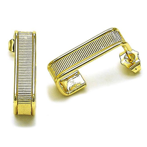 Argolla Pequeña 02.170.0513.12 Oro Laminado, Diamantado, Dorado