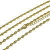 Gargantilla Elegante 04.326.0005.18 Oro Laminado, Diseño de Puff Mariner, Pulido, Dorado