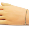 Pulsera Básica 04.213.0157.07 Oro Laminado, Diseño de Miami Cubana, Pulido, Dorado