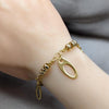 Pulsera Elegante 03.63.22996.07 Acero Inoxidable, Pulido, Dorado