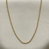 Gargantilla Básica 04.58.0007.22 Oro Laminado, Diseño de Bola, Pulido, Dorado