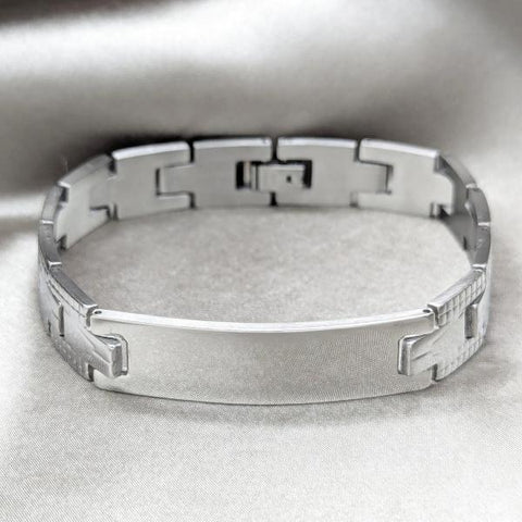 Pulsera Solida 03.63.22917.08 Acero Inoxidable, Pulido, Acero