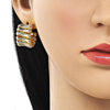 Argolla Pequeña 02.195.0242.20 Oro Laminado, Pulido, Dorado