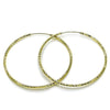 Argolla Grande 02.213.0832.60 Oro Laminado, Diamantado, Dorado