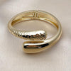 Aro Individual 07.215.0004.04 Oro Laminado, Diseño de Gota, Pulido, Dorado