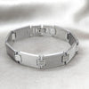 Pulsera Solida 03.63.22915.08 Acero Inoxidable, Pulido, Acero
