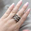 Anillo Elegante 01.63.0629.09 Acero Inoxidable, Pulido, Acero