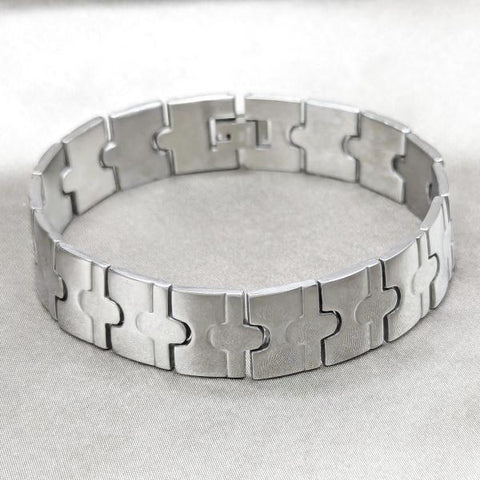 Pulsera Solida 03.63.22928.08 Acero Inoxidable, Pulido, Acero