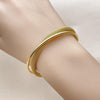 Aro Individual 07.282.0039 Oro Laminado, Diseño de Filigrana, Pulido, Dorado