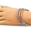 Aro Trio 07.170.0058 Oro Laminado, Pulido, Tricolor