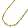 Gargantilla Elegante 04.341.0103.16 Oro Laminado, Diseño de Bola, Pulido, Dorado