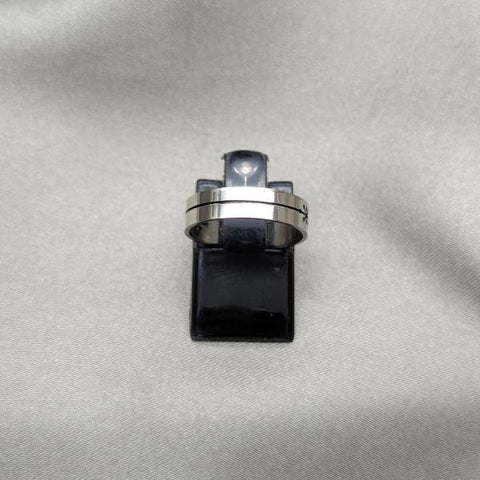 Anillo de Hombre 01.63.0618.09 Acero Inoxidable, Diseño de Cruz y Delfin, Diseño de Cruz, Pulido, Acero