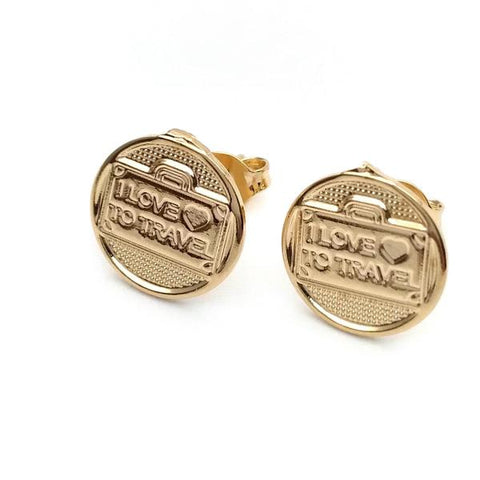 Arete Dormilona 02.58.0024 Oro Laminado, Pulido, Dorado