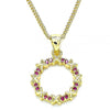 Collares con Dije 04.156.0335.1.20 Oro Laminado, Pulido, Dorado