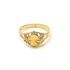Anillo Elegante 5.174.012.06 Oro Laminado, Diamantado, Dorado