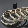 Docena de Aros 5.264.002.03 Chapa de Oro, Diamantado, Tricolor