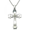 Collares con Dije 04.116.0044.30 Acero Inoxidable, Diseño de Cruz, Pulido, Acero