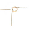 Collares con Dije 04.336.0214.1.16 Plata Rodinada, con Zirconia Cubica Blanca, Pulido, Oro Rosado