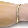 Pulsera Básica 04.242.0020.08GT Tono Dorado, Pulido, Dorado