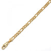 Gargantilla Básica 5.222.015.18 Oro Laminado, Diseño de Figaro, Pulido, Dorado